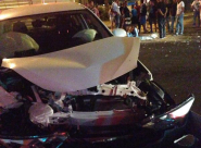 بالصور: إصابة شابين بحادث طرق وسط مدينة الرملة 